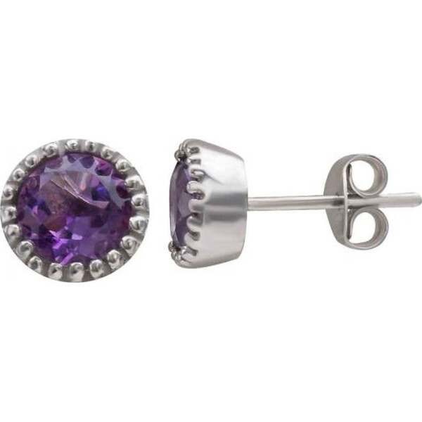 

Серьги из серебра с аметистами (1669326)