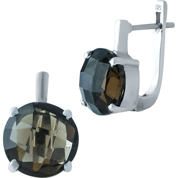 

Серьги из серебра с дымчатыми кварцами (1670839)