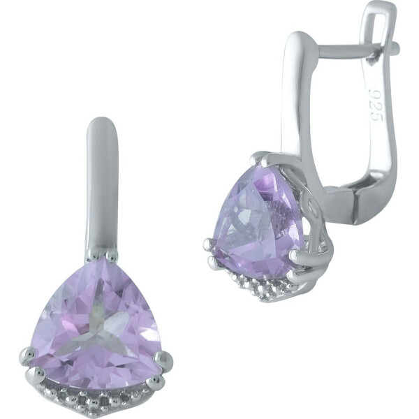 

Серьги из серебра с аметистами (1679158)