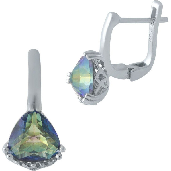 

Серьги из серебра с топазами (1679990)