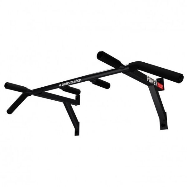 

Домашний настенный турник 4 хвата PowerPullUp + Параллельный хват черный