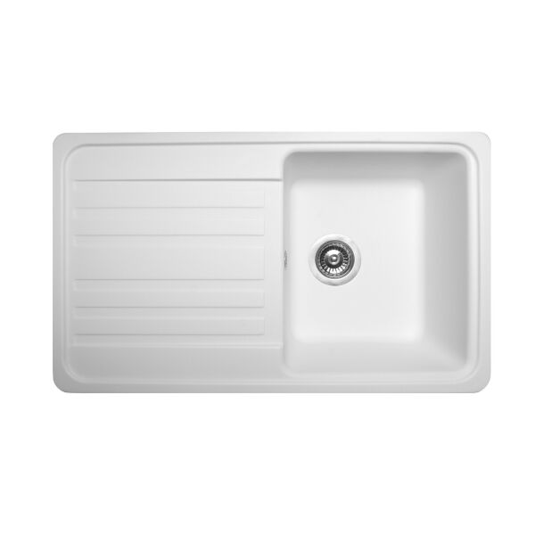 

Кухонная мойка гранитная MIRAGGIO VERSAL white 0000063 (78876)