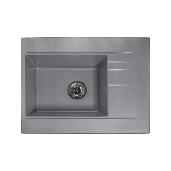 

Кухонная мойка гранитная MIRAGGIO BODRUM 650 gray 0000008 (78908)