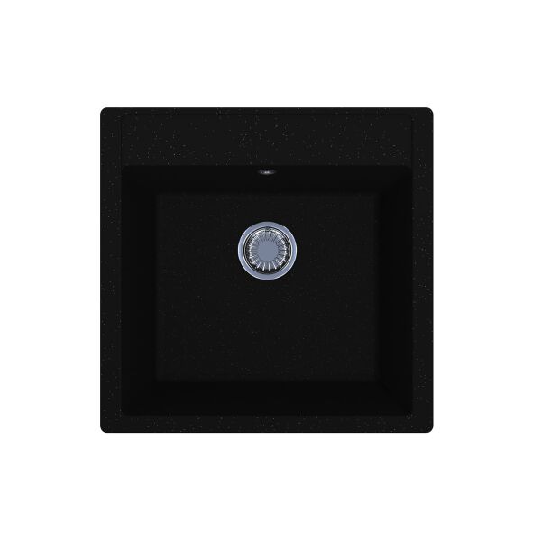 

Кухонная мойка гранитная MIRAGGIO BODRUM 510 black 0000001 (78948)