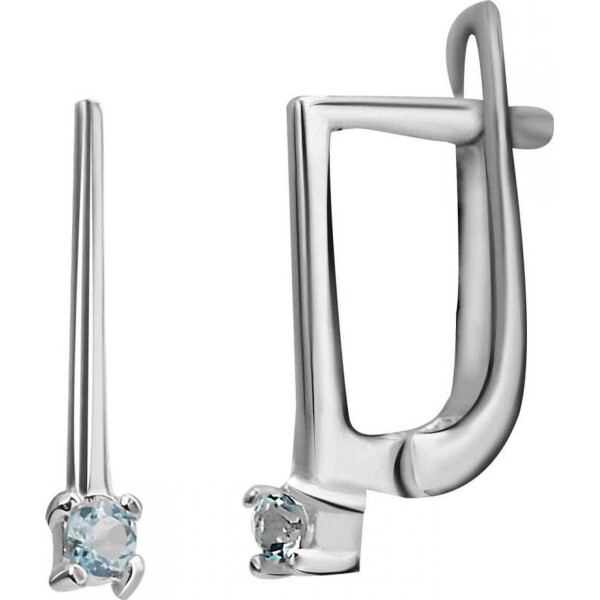 

Серьги из серебра с топазами (1687054)