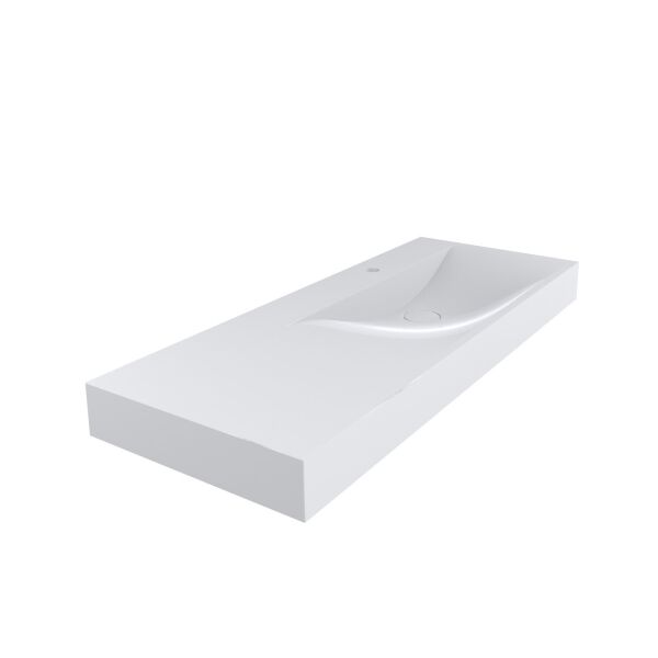 

Умывальник MIRAGGIO VIOLA 1200 с литого мрамора 0000620 глянцевый белый (79041)