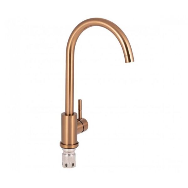 

Смеситель для кухни Qtap D007FBR PVD QTD007FBRPVD бронза (79597)