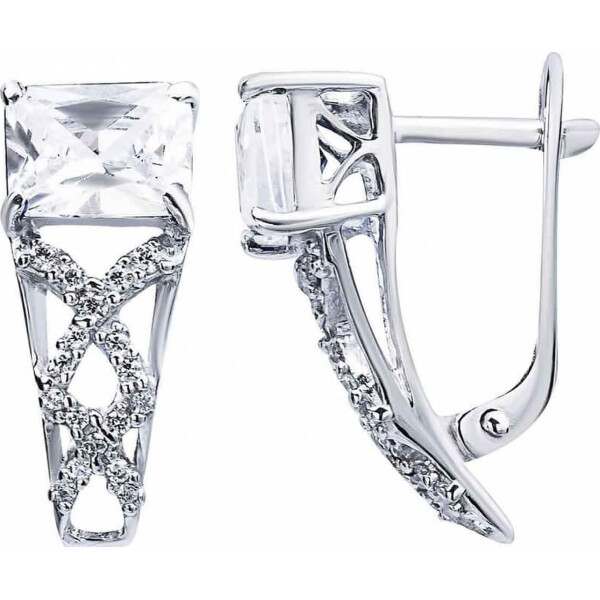 

Серьги из серебра с куб. циркониями (1689182)