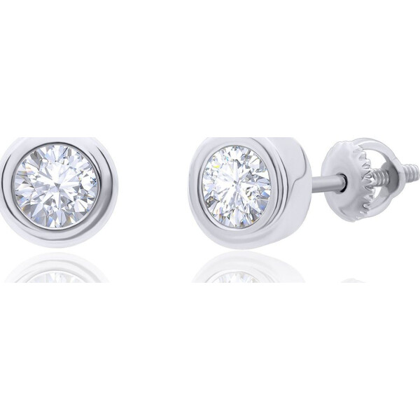 

Серьги из серебра с Swarovski Zirconia (1695199)