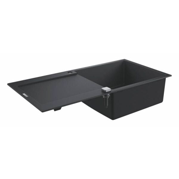 

Кухонная мойка с крылом Grohe Sink K500 31645AP0 черная (81240)