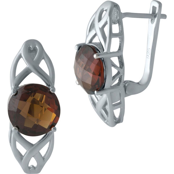 

Серьги из серебра с гранатами (1699709)