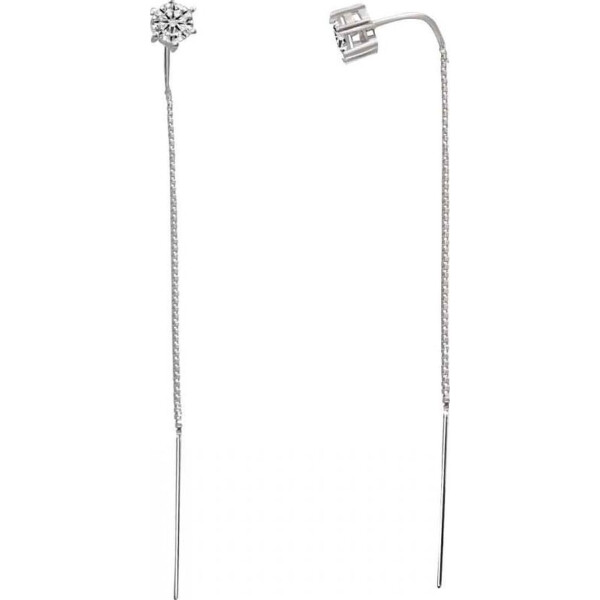 

Серьги из серебра с куб. циркониями (1701954)