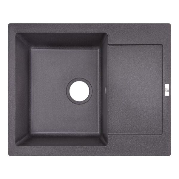 

Кухонная мойка Lidz 625x500/200 GRF-13 (LIDZGRF13625500200) матовый графит (80808)