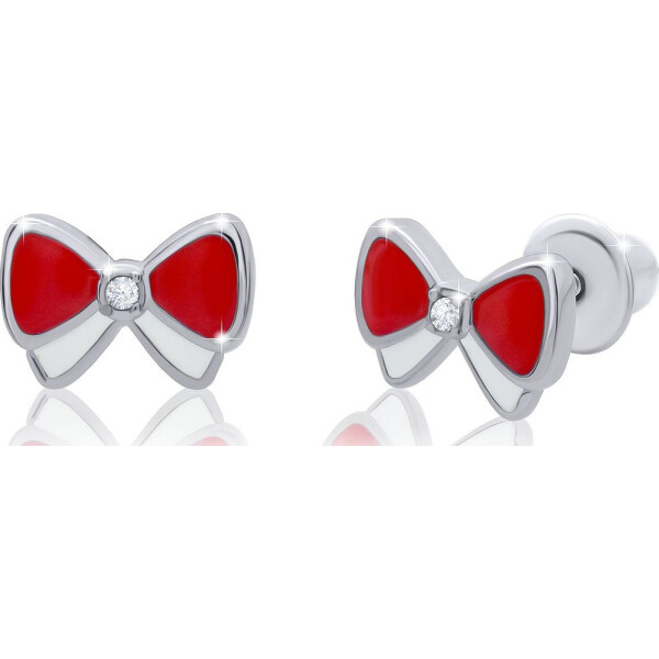 

Серьги из серебра с эмалью и Swarovski Zirconia (1705282)