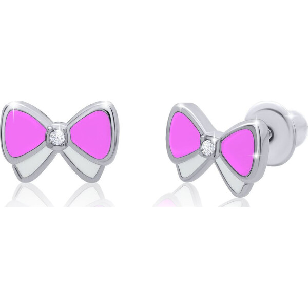 

Серьги из серебра с эмалью и Swarovski Zirconia (1705283)