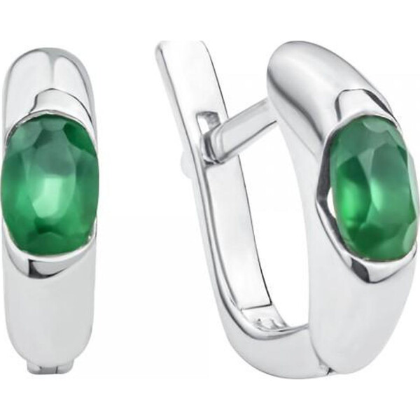 

Серьги из серебра с агатами (1715663)
