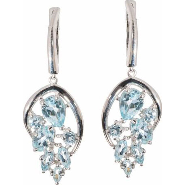 

Серьги из серебра с топазами (1715765)