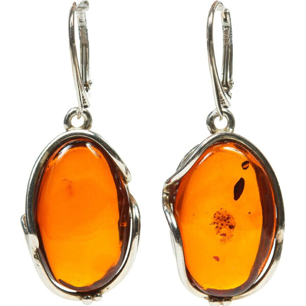 

Серьги из серебра с янтарем (1716124)