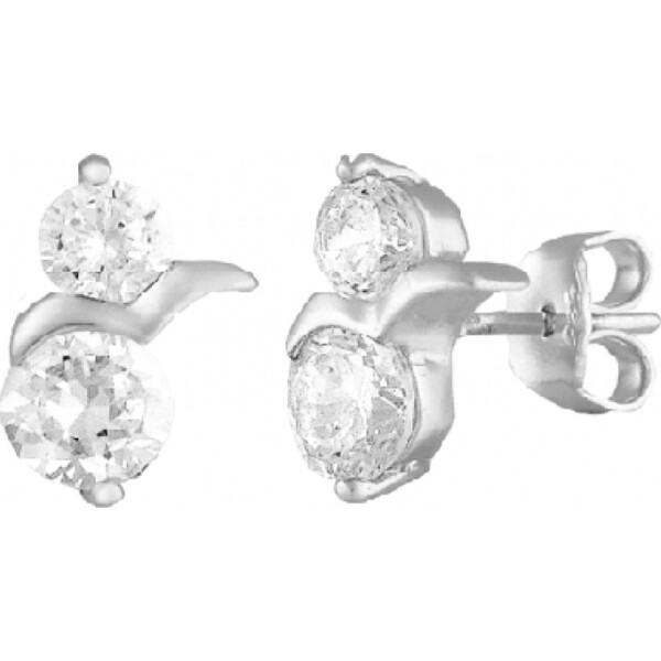 

Серьги из серебра с куб. циркониями (271739)