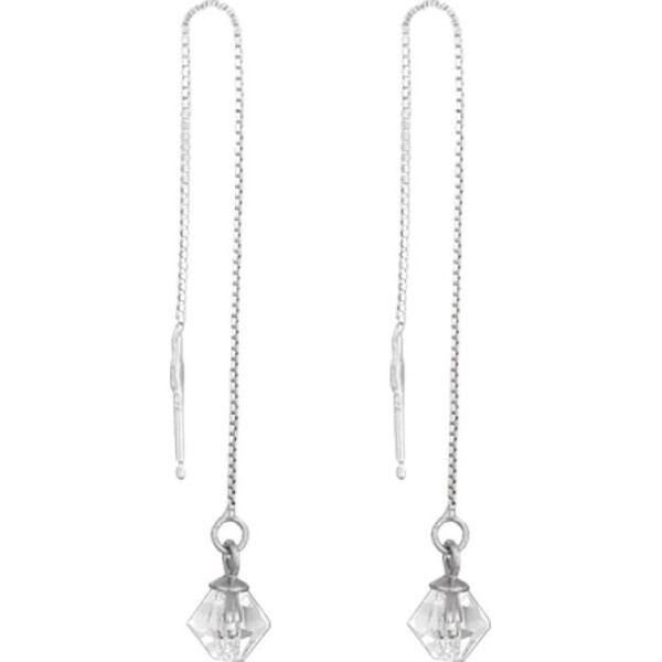 

Серьги из серебра с куб. циркониями (275298)