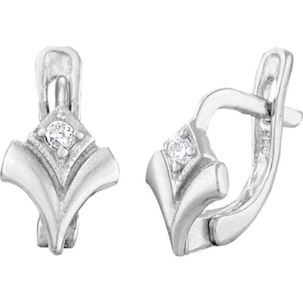 

Серьги из серебра с куб. циркониями (276384)