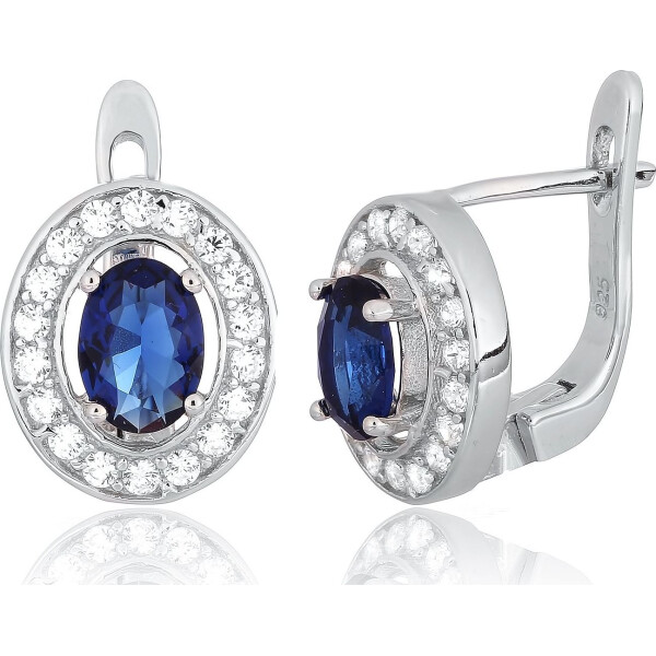 

Серьги из серебра с куб. циркониями (282531)