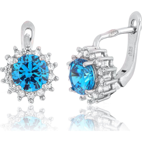

Серьги из серебра с куб. циркониями (282551)