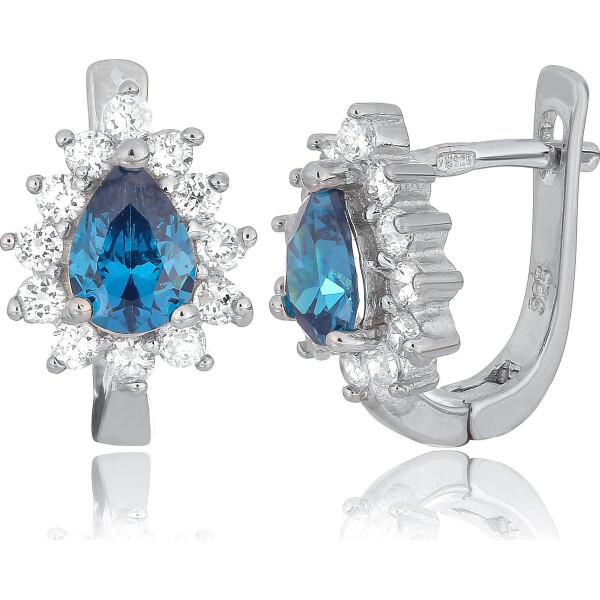 

Серьги из серебра с куб. циркониями (282557)