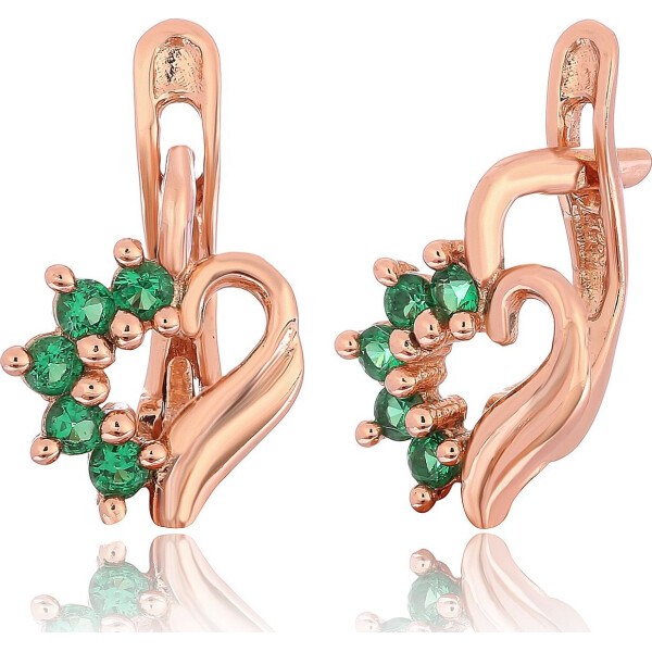 

Серьги из серебра с куб. циркониями (282696)