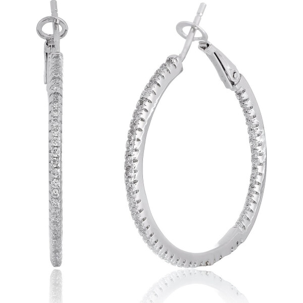 

Серьги из серебра с куб. циркониями (283235)