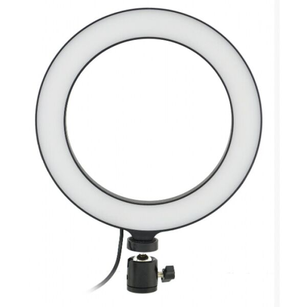 

Кольцевая LED лампа 20 см Селф кольцо для блоггера