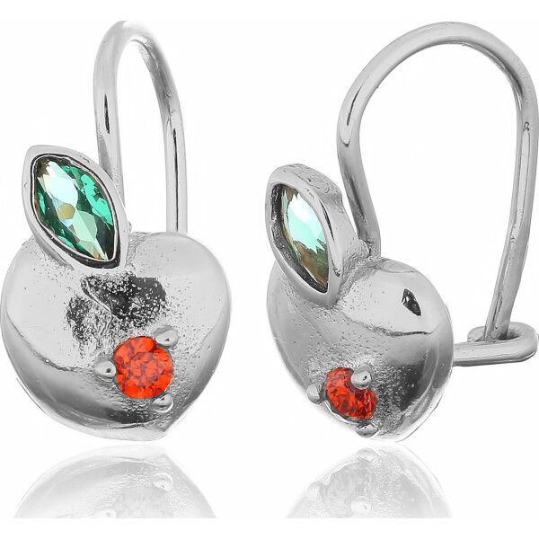 

Серьги из серебра с куб. циркониями (701383)
