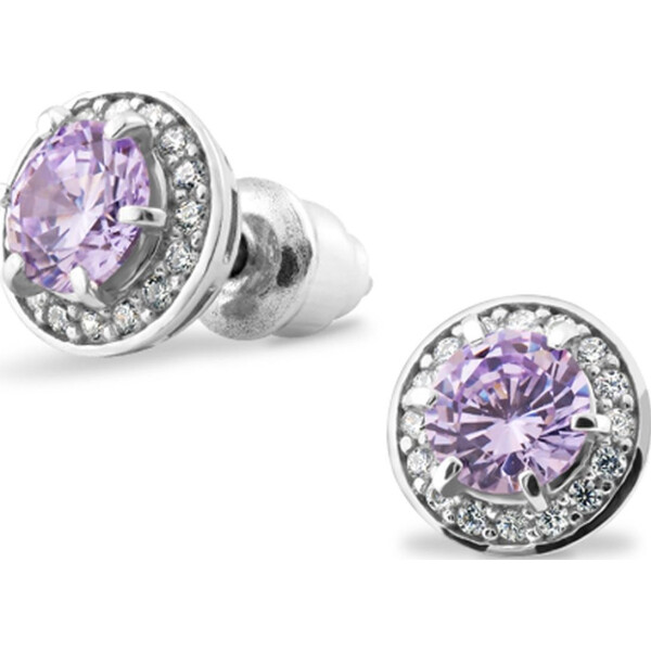 

Серьги из серебра с куб. циркониями (823941)