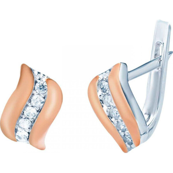 

Серьги из серебра с куб. циркониями (858077)
