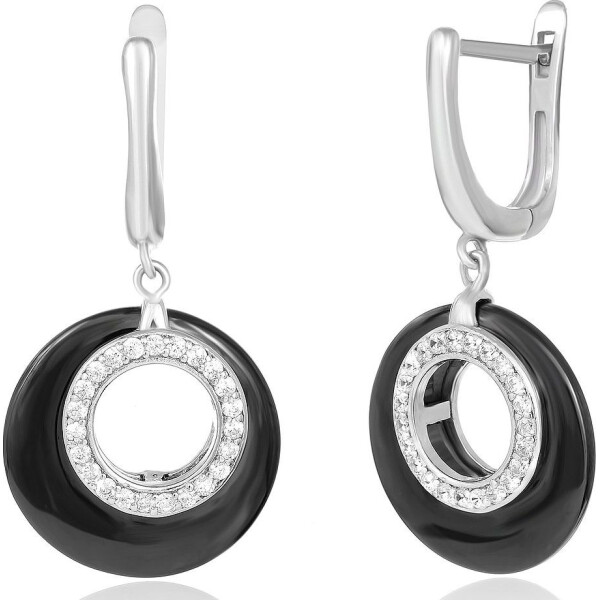 

Серьги из серебра с куб. циркониями (862218)