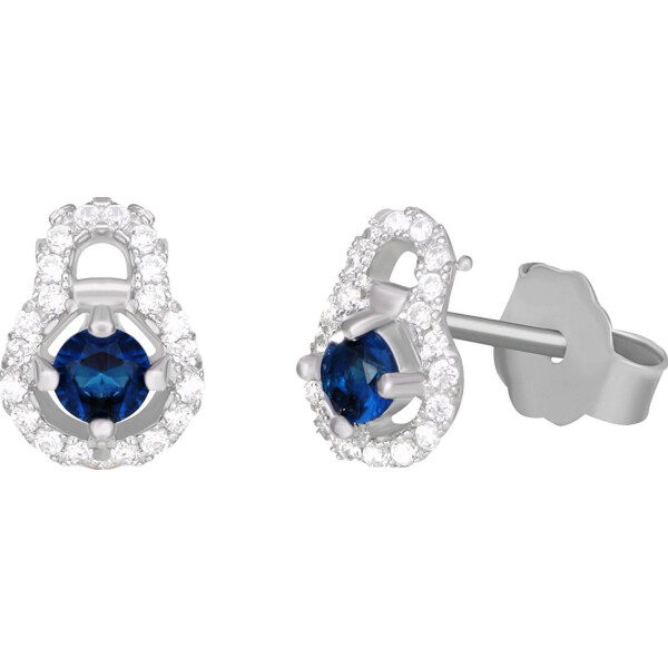 

Серьги из серебра с куб. циркониями (862226)