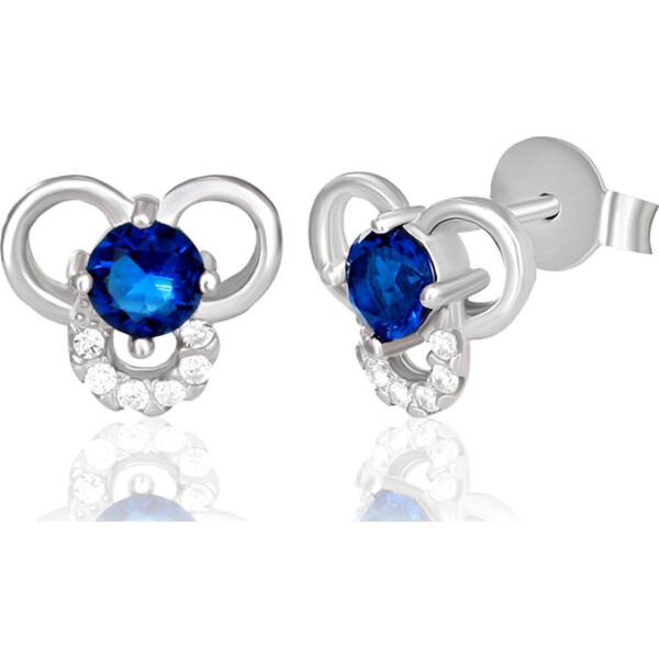 

Серьги из серебра с куб. циркониями (862228)