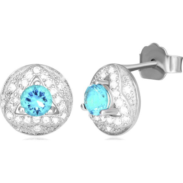 

Серьги из серебра с куб. циркониями (862240)