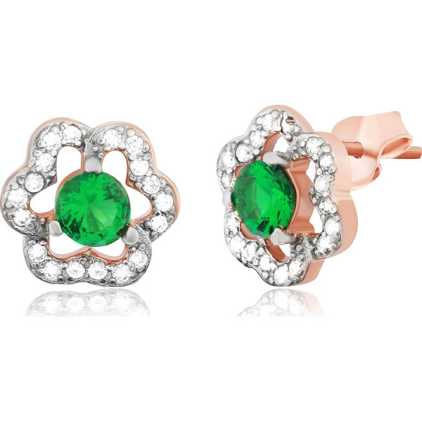 

Серьги из серебра с куб. циркониями (862513)