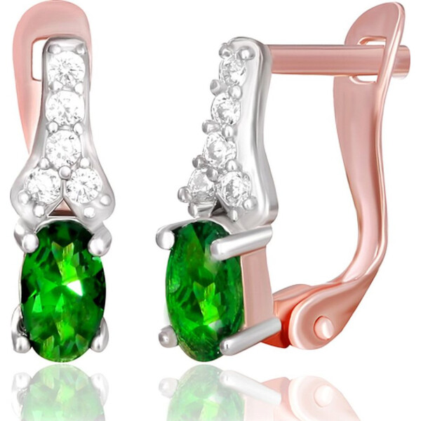 

Серьги из серебра с куб. циркониями (862522)