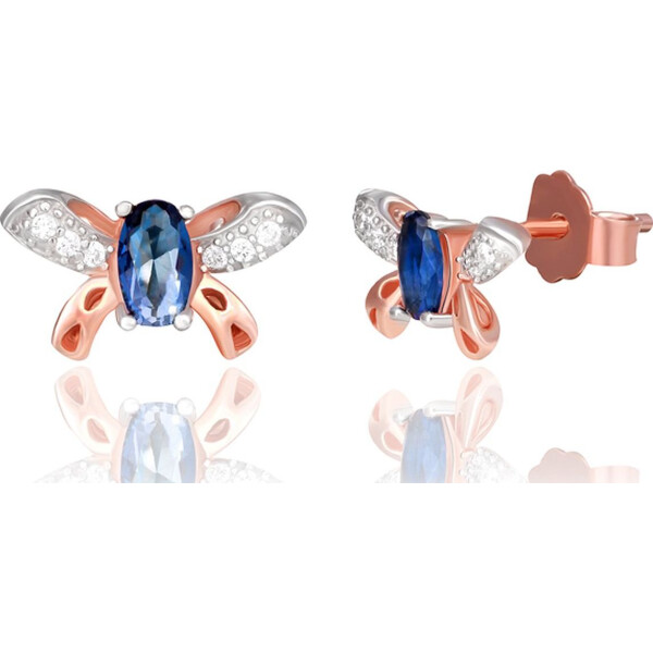 

Серьги из серебра с куб. циркониями (862543)