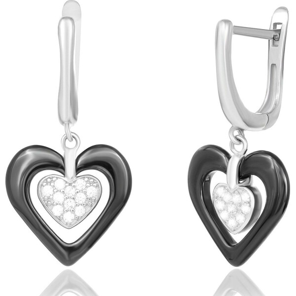 

Серьги из серебра с куб. циркониями (862584)