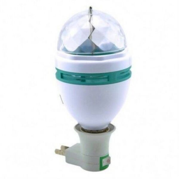 

Вращающаяся диско-лампа LY-399 «LED FULL COLOR» лампочка, проектор