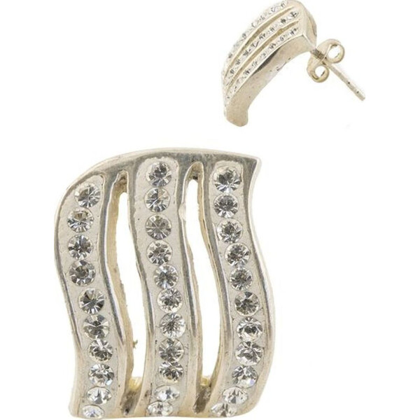 

Серьги из серебра с Swarovski (883539)