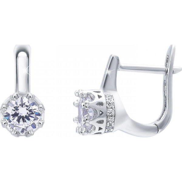 

Серьги из серебра с куб. циркониями (143934)