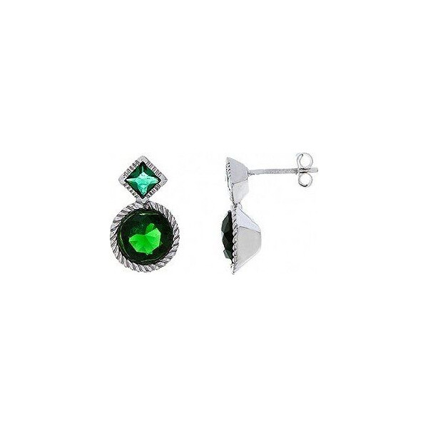 

Серьги из серебра с куб. циркониями (147252)