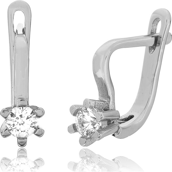 

Серьги из серебра с куб. циркониями (295959)