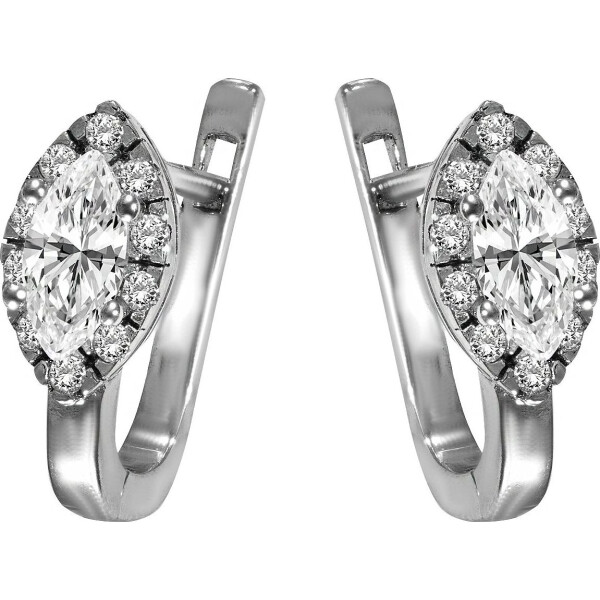 

Серьги из серебра с куб. циркониями (309261)