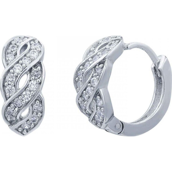 

Серьги из серебра с куб. циркониями (309311)