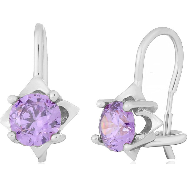 

Серьги из серебра с куб. циркониями (573874)